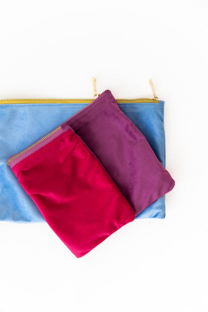East Meets West Velvet Tile Bag