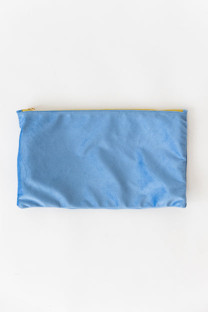 East Meets West Velvet Tile Bag