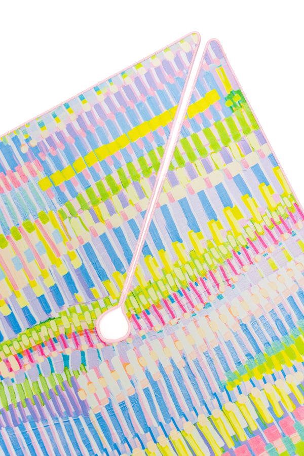 Bright Abstract Neoprene Umbrella Mahjong Mat