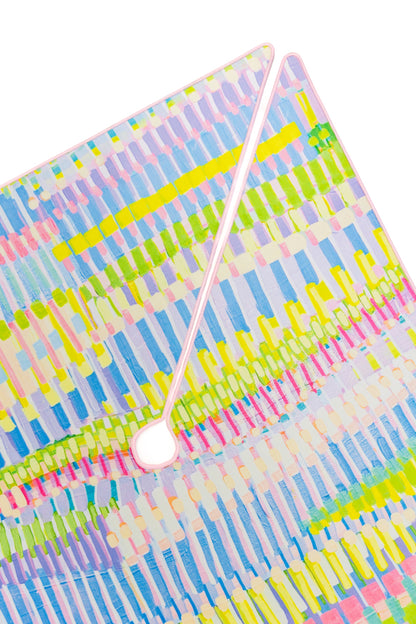 Bright Abstract Neoprene Umbrella Mahjong Mat