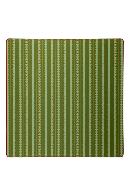 Fall Simply Scalloped Neoprene Mahjong Mat