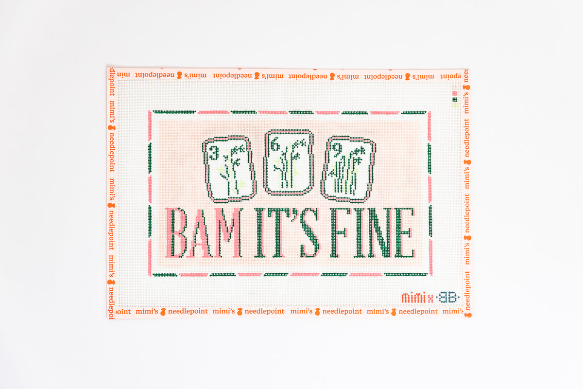 Mimi's x BBB Hand Painted Needlepoint Canvas