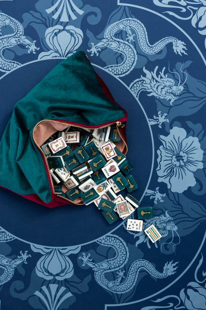 Deco Dragon Neoprene Mahjong Mat