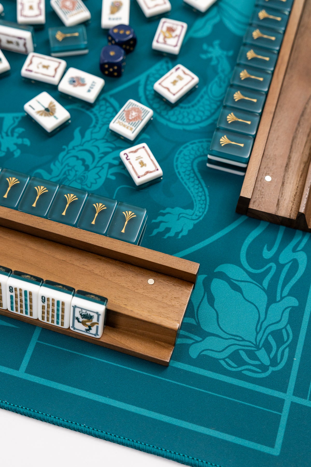 Deco Dragon Neoprene Mahjong Mat