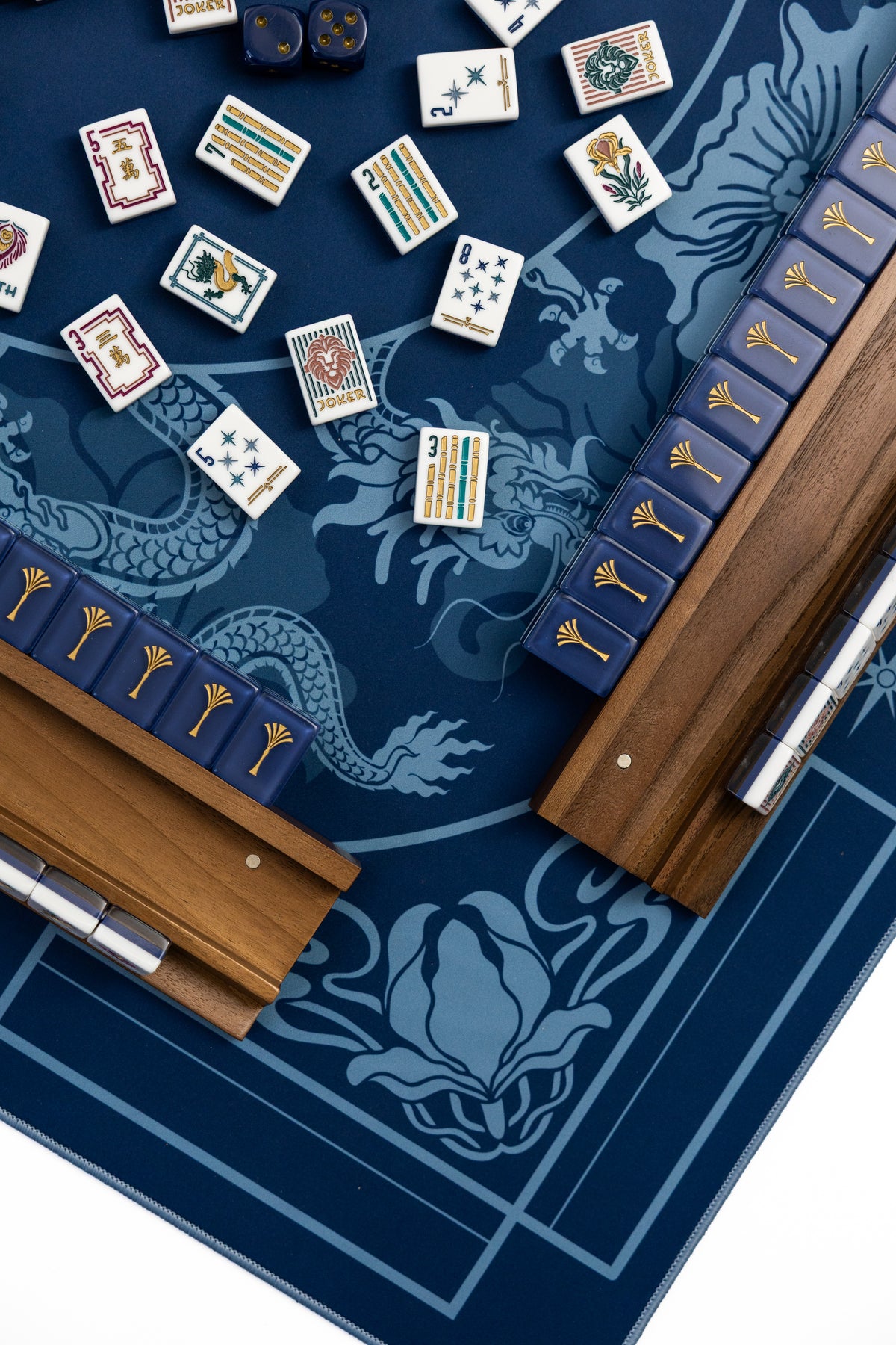 Deco Dragon Neoprene Mahjong Mat