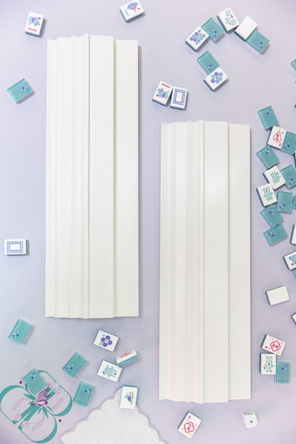 Two Player Wood Mahjong Racks