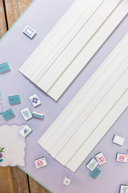 Two Player Wood Mahjong Racks