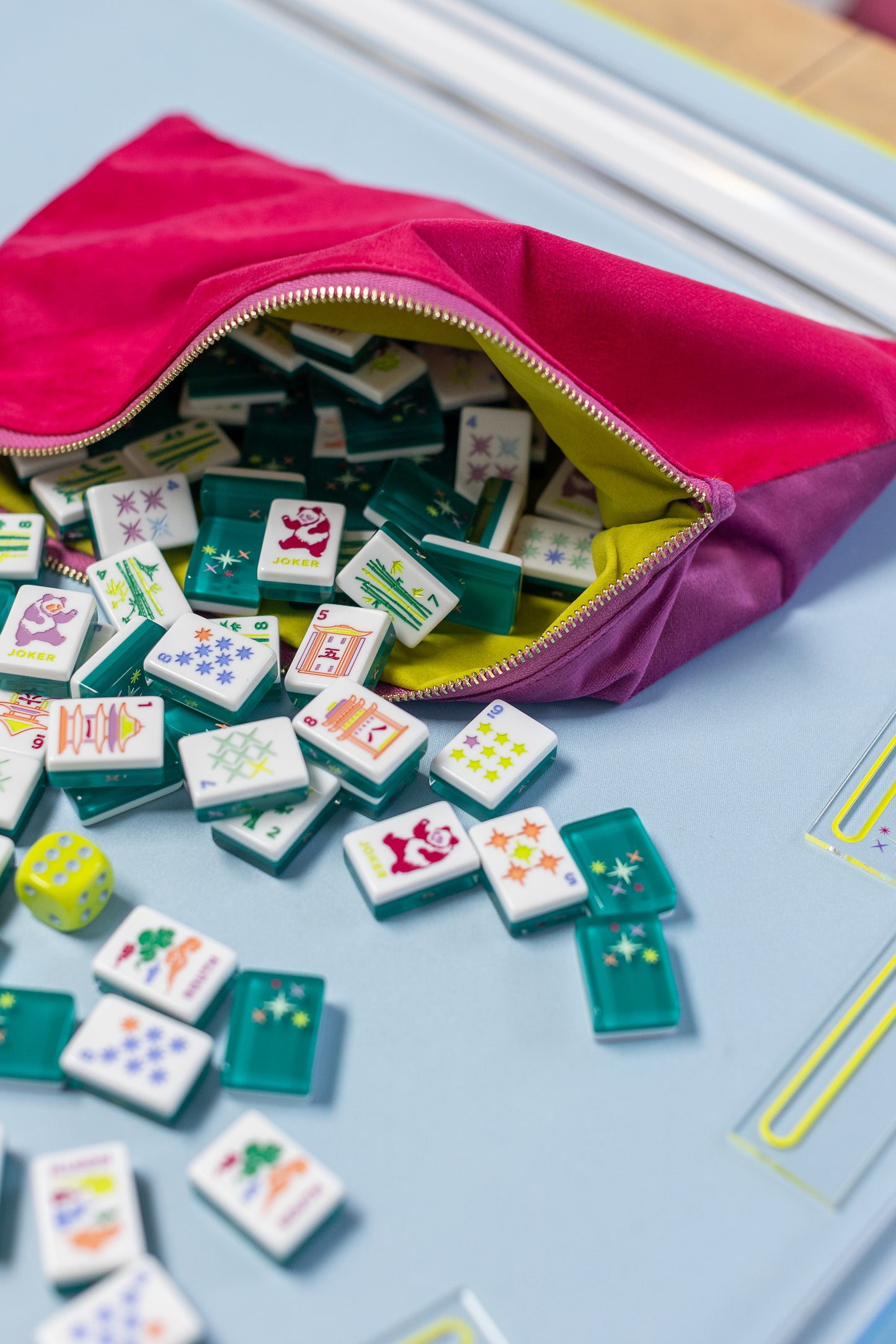 East Meets West Mahjong Tile Set