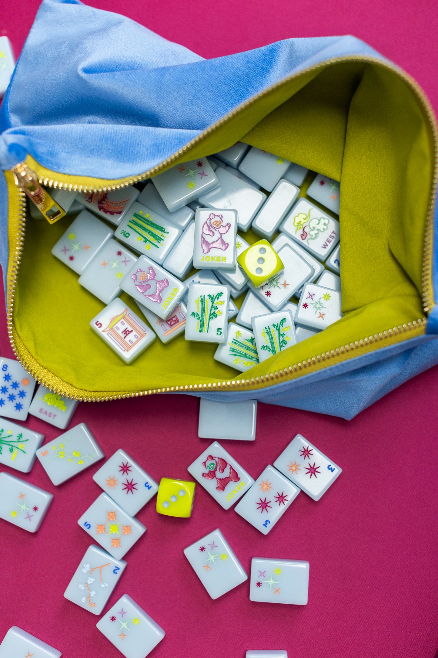 East Meets West Mahjong Tile Set