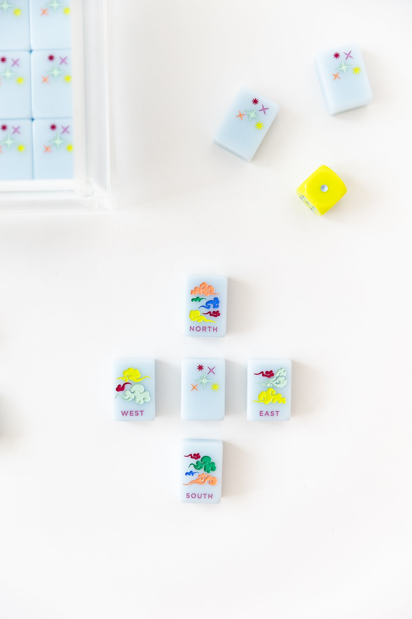 East Meets West Mahjong Tile Set