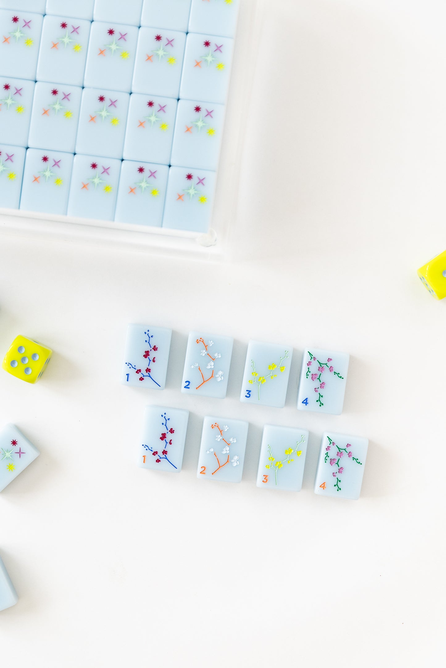 East Meets West Mahjong Tile Set