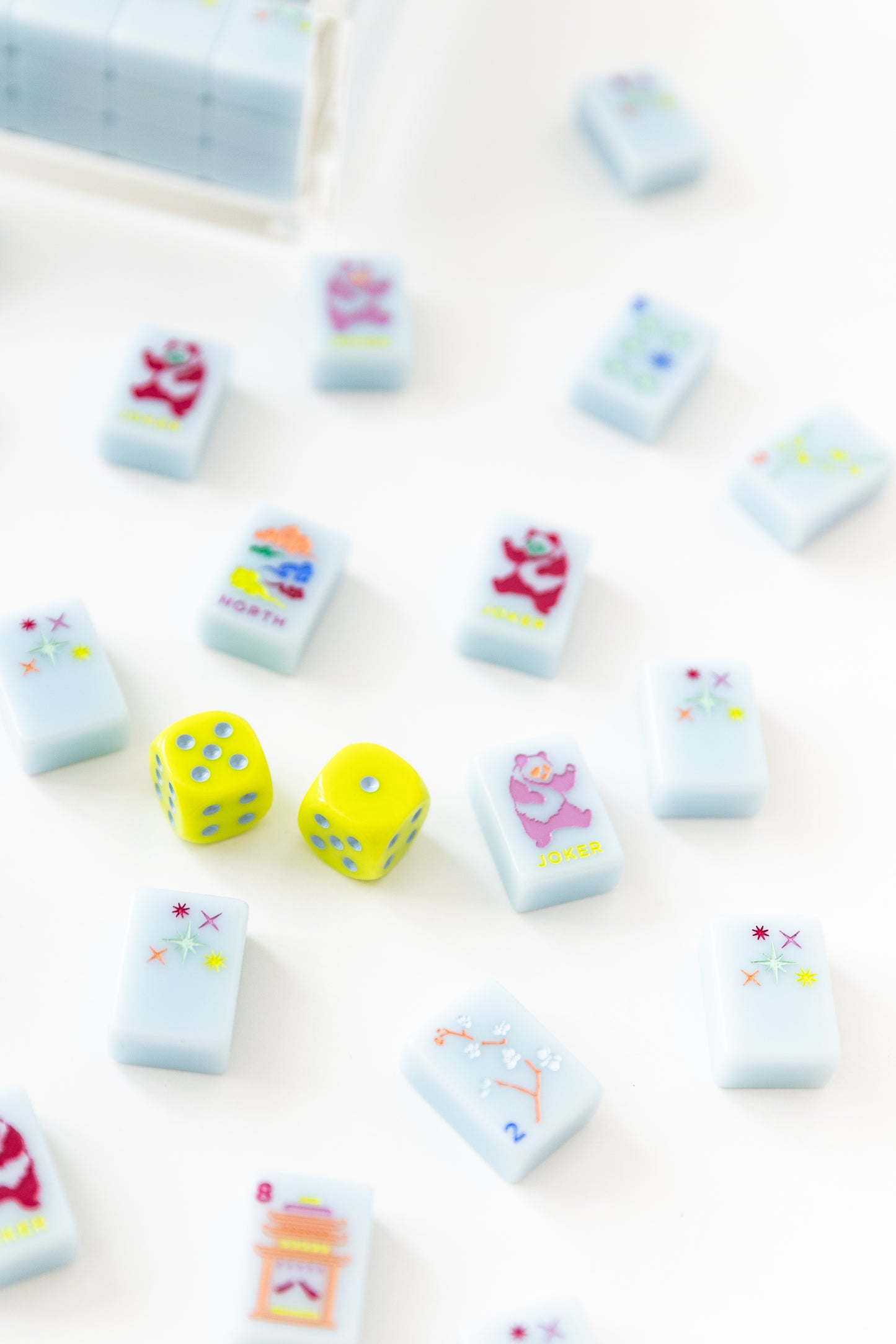 East Meets West Mahjong Tile Set