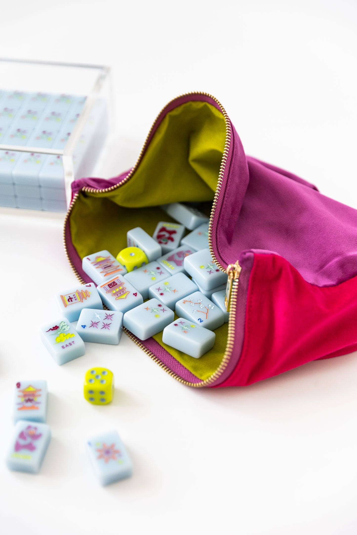 East Meets West Mahjong Tile Set