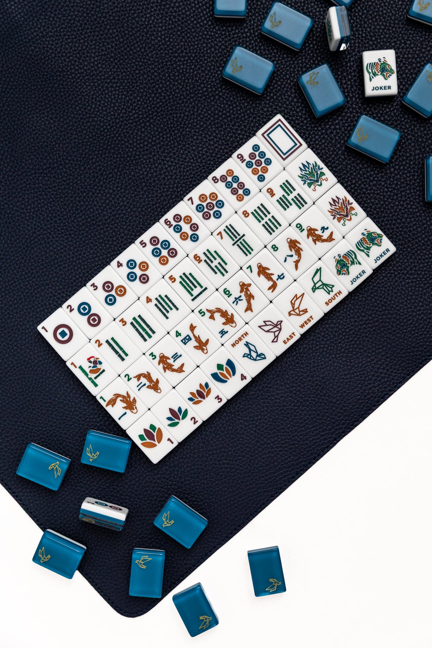 Origami Mahjong Tile set