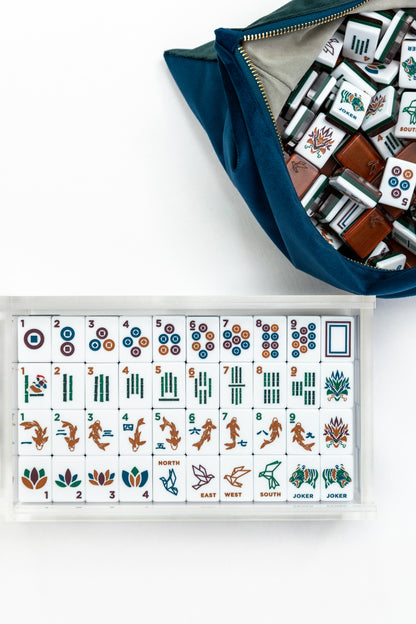 Origami Mahjong Tile set