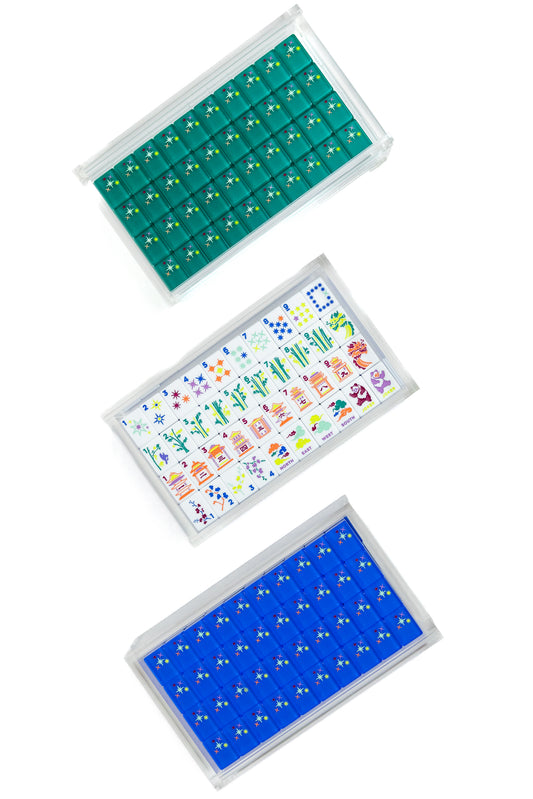 East Meets West Mahjong Tile Set