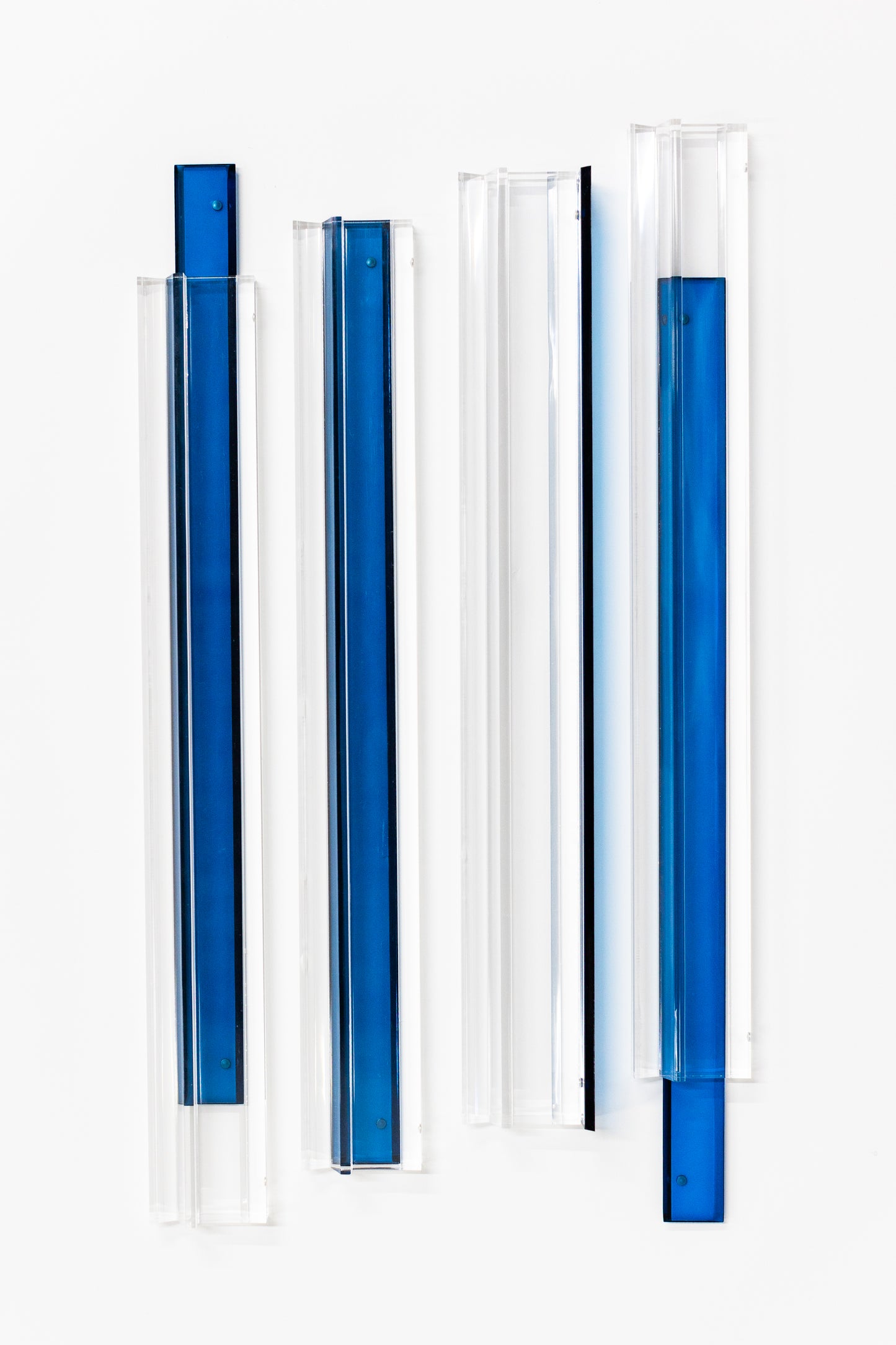 Lucite Mahjong Rack & Pusher Set
