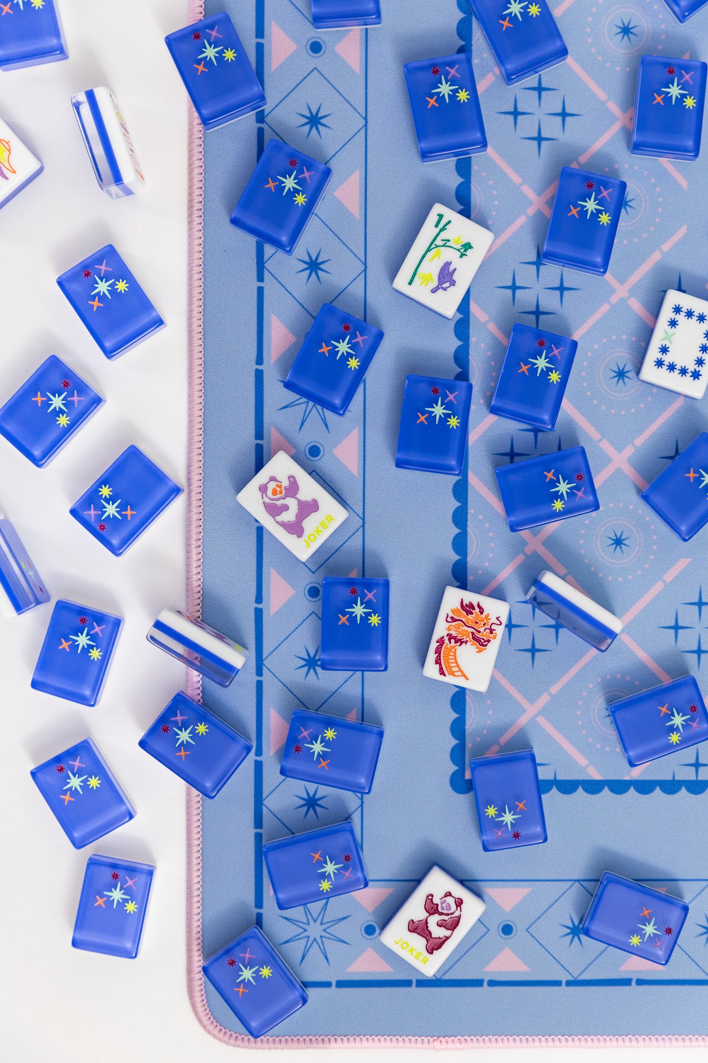 East Meets West Mahjong Tile Set