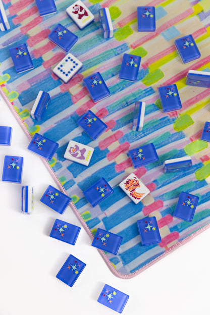 East Meets West Mahjong Tile Set