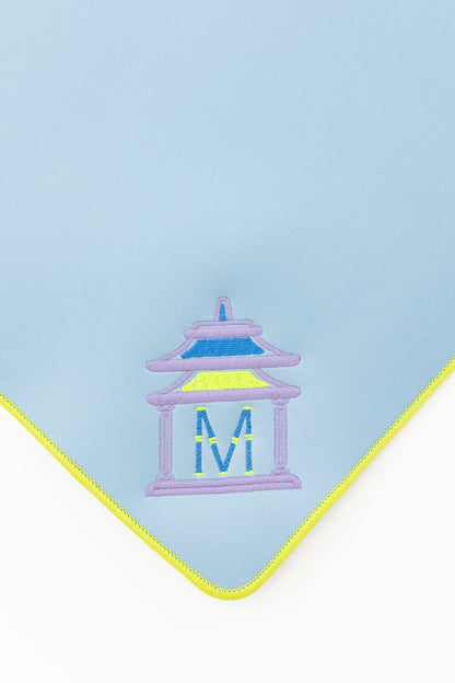 East Meets West Neoprene Mahjong Mat