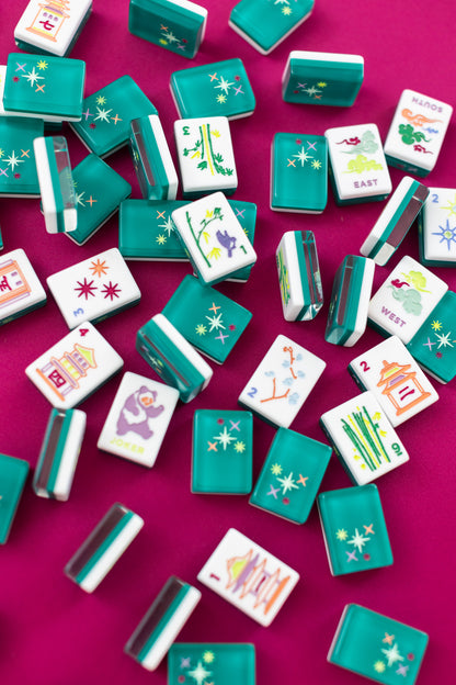 East Meets West Mahjong Tile Set