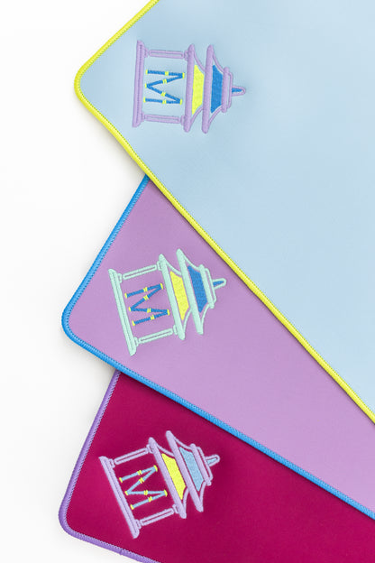 East Meets West Neoprene Mahjong Mat