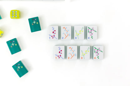 East Meets West Mahjong Tile Set