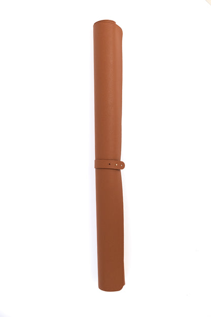 Vegan Leather Mahjong Mat (with plastic storage tube)