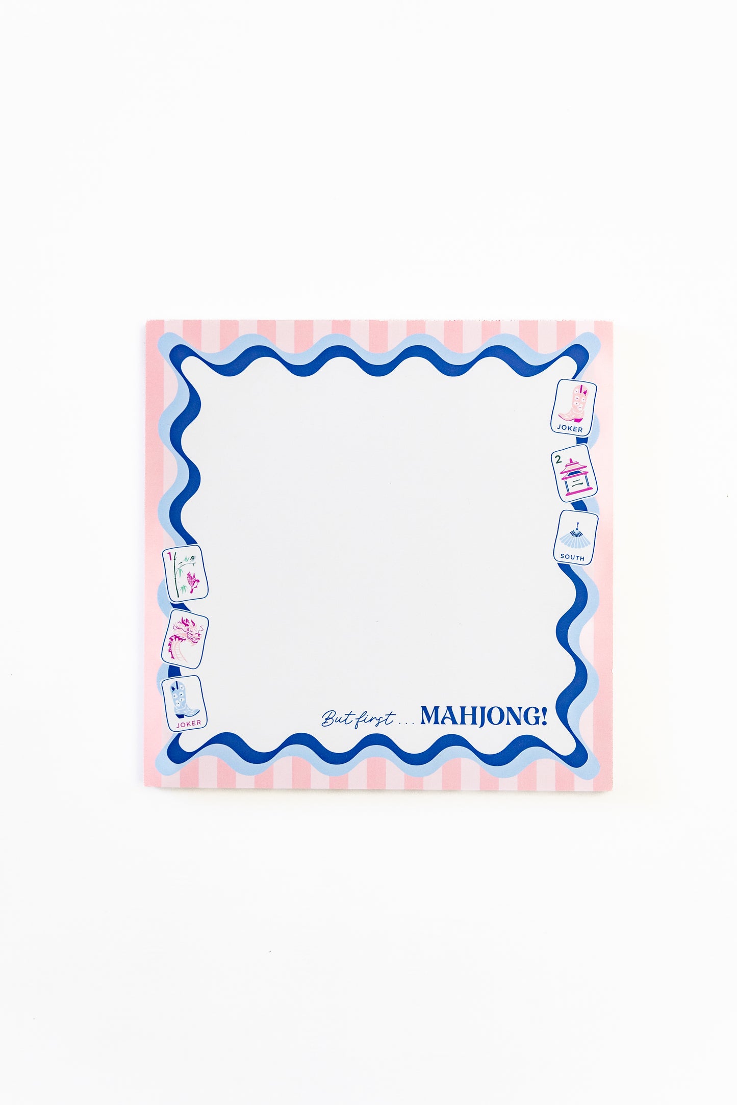 But First...Mahjong Notepad
