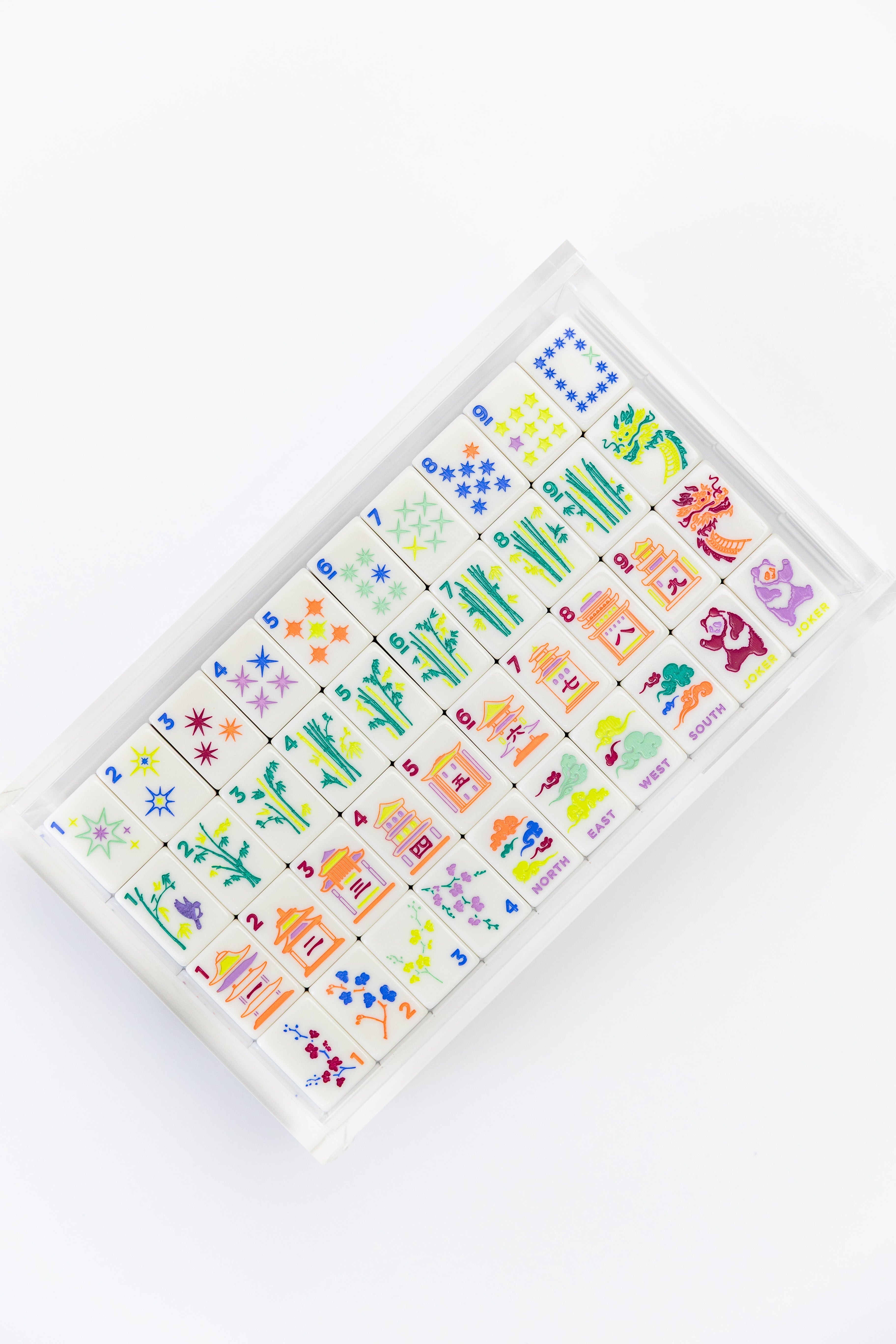 麻婆ROCK East Meets West Tortoise Shell Tile Set – Bam Bird Boutique