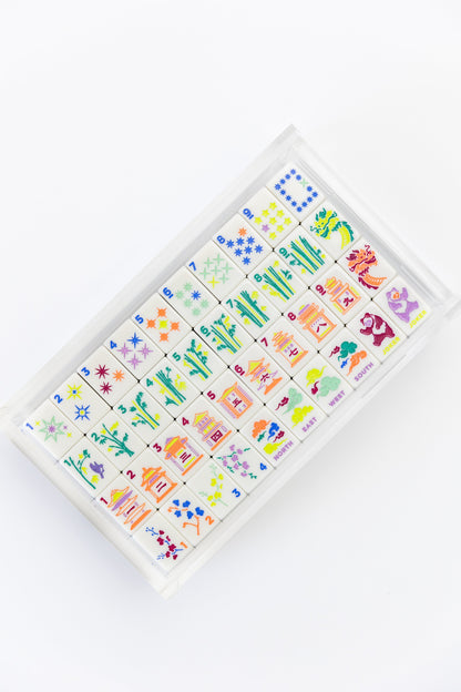 East Meets West Tortoise Mahjong Tile Set Signature Bundle