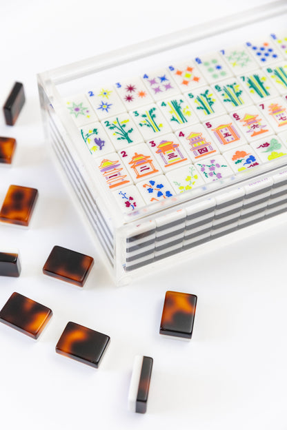 East Meets West Tortoise Mahjong Tile Set Signature Bundle