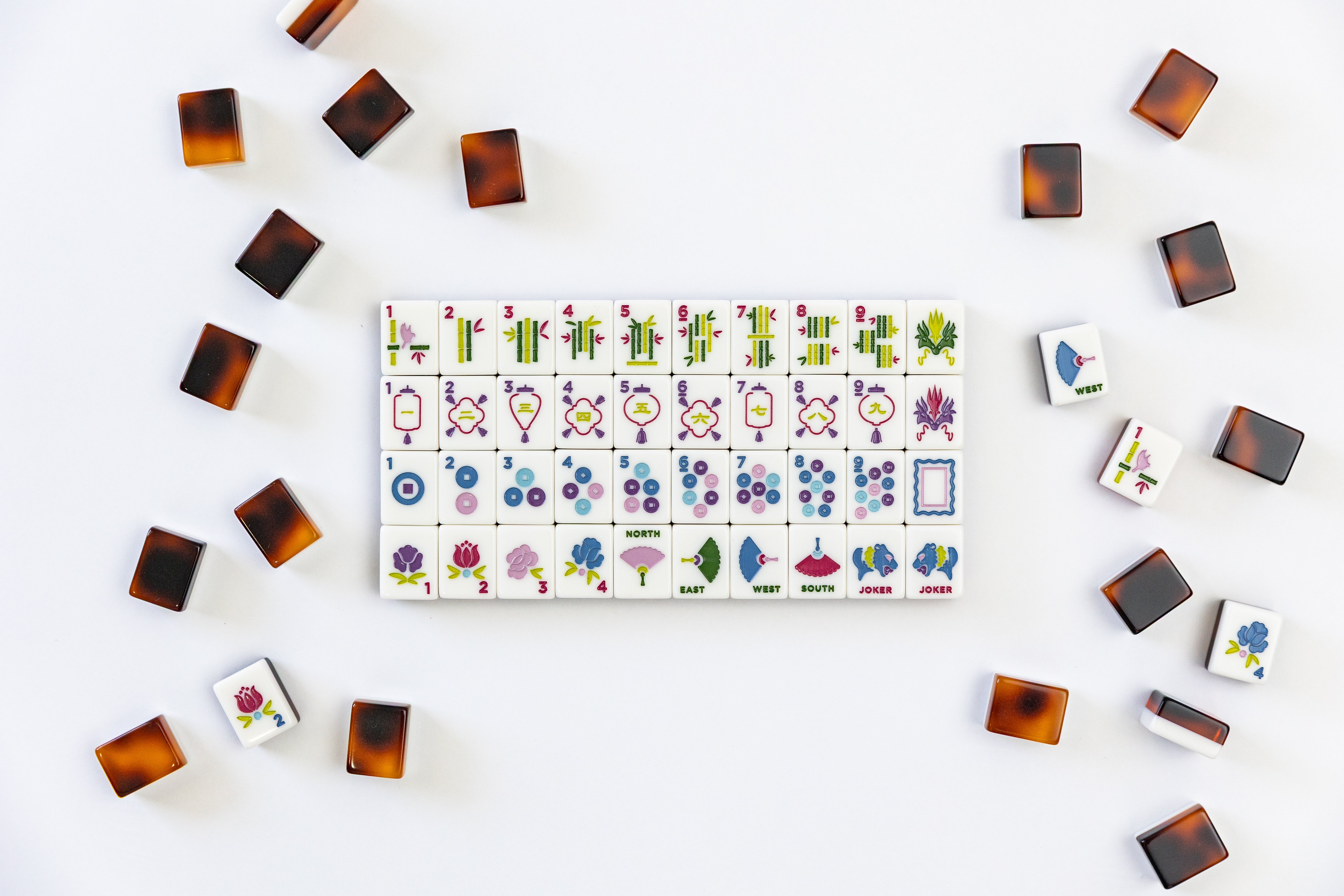Classic Tortoise Shell Travel Tile Set – Bam Bird Boutique