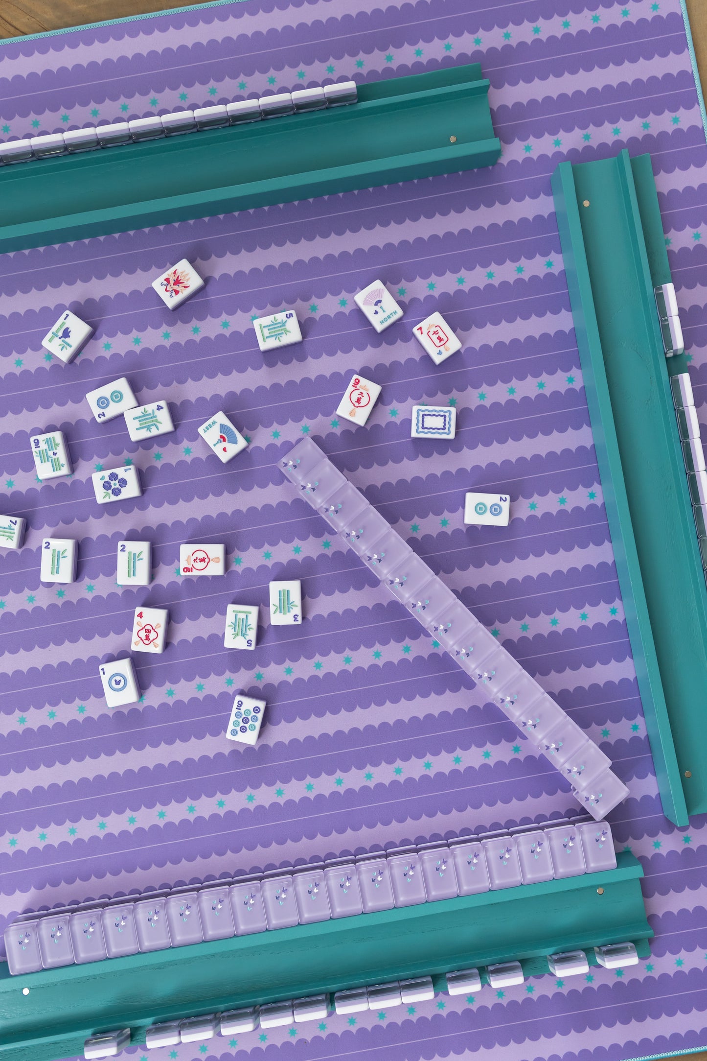 Simply Scalloped Neoprene Mahjong Mat
