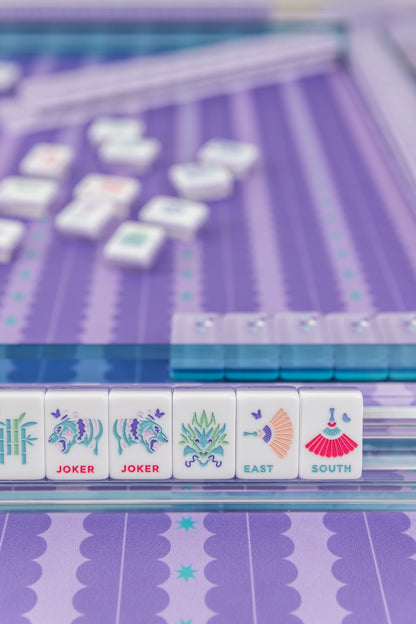 Simply Scalloped Neoprene Mahjong Mat