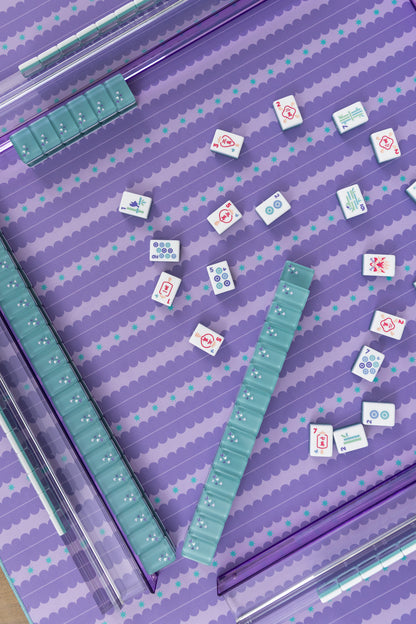 Simply Scalloped Neoprene Mahjong Mat