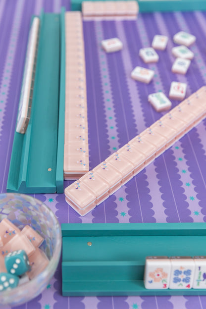Simply Scalloped Neoprene Mahjong Mat