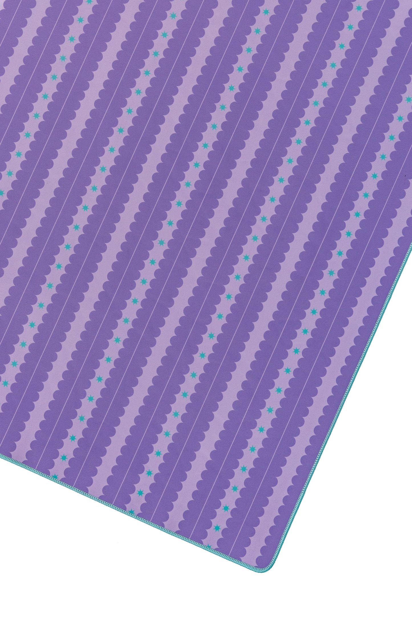 Simply Scalloped Neoprene Mahjong Mat