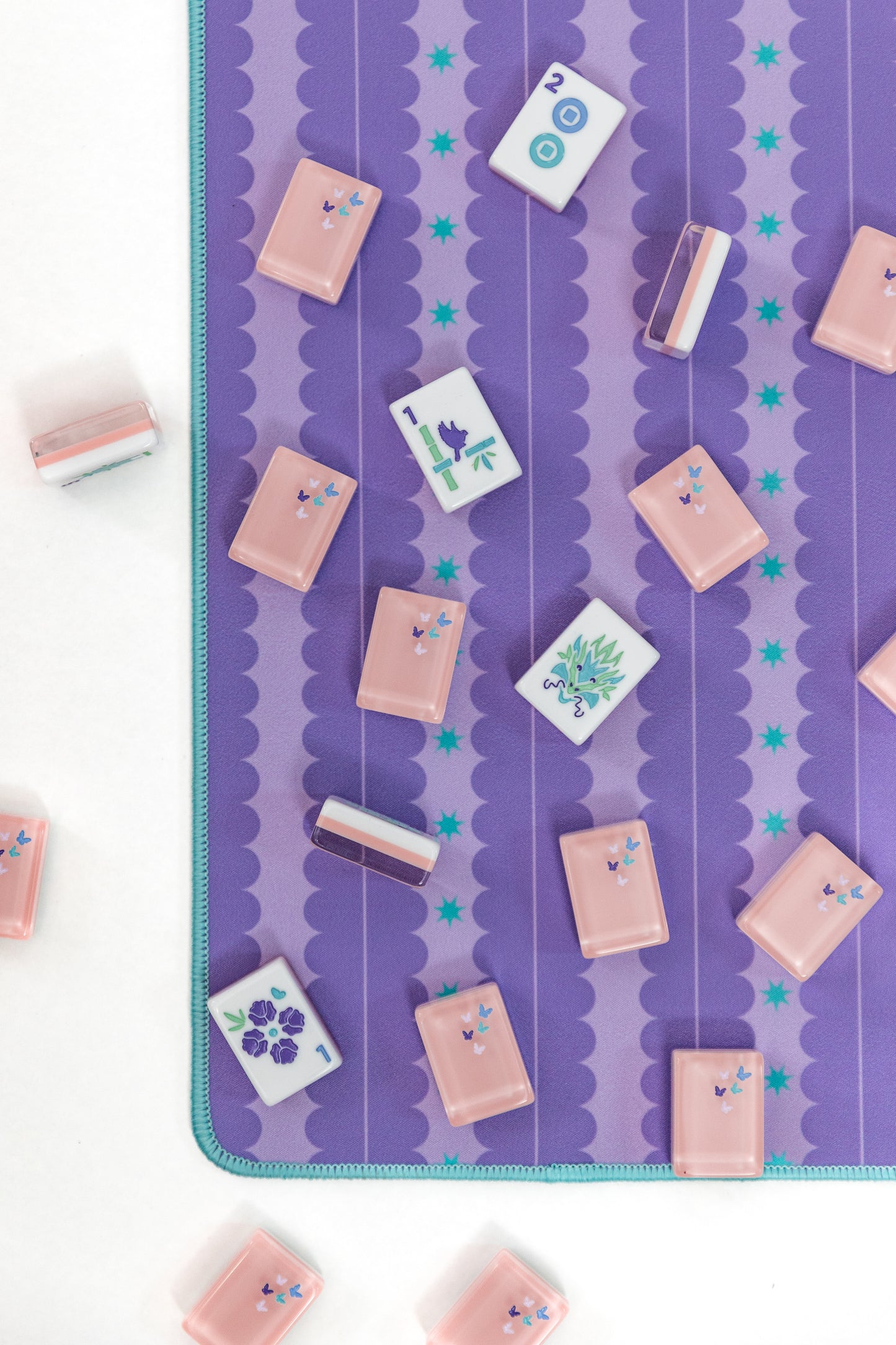 Simply Scalloped Neoprene Mahjong Mat