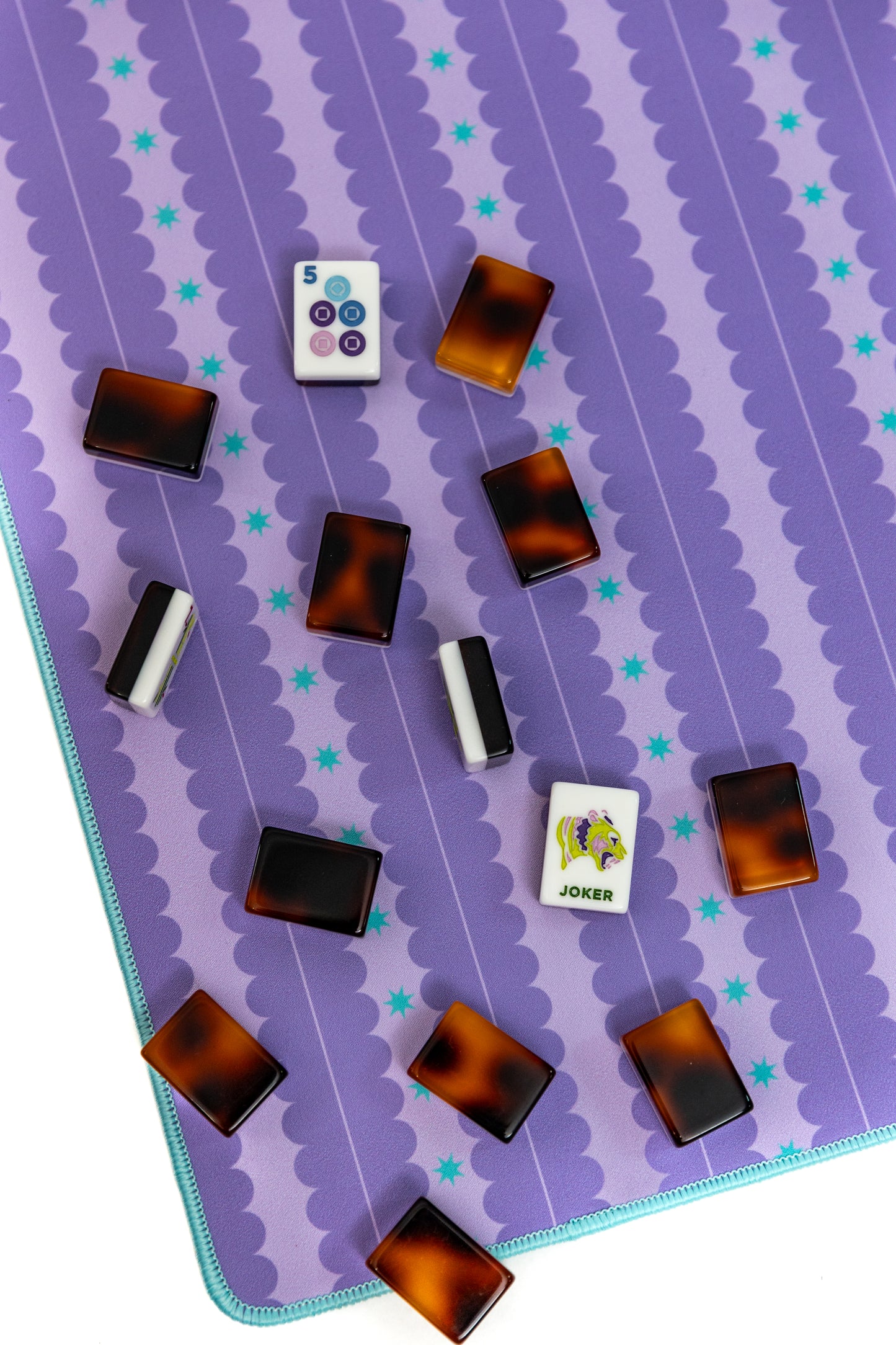 Simply Scalloped Neoprene Mahjong Mat