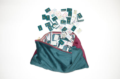 Deco Velvet Tile Bag