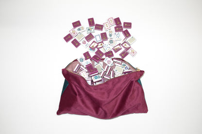 Deco Velvet Tile Bag