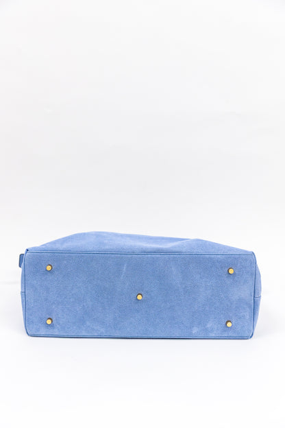 Suede Carryall Bag