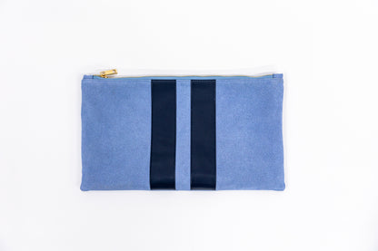 Suede tile bag