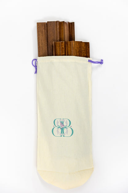 Two Player Wood Mahjong Racks
