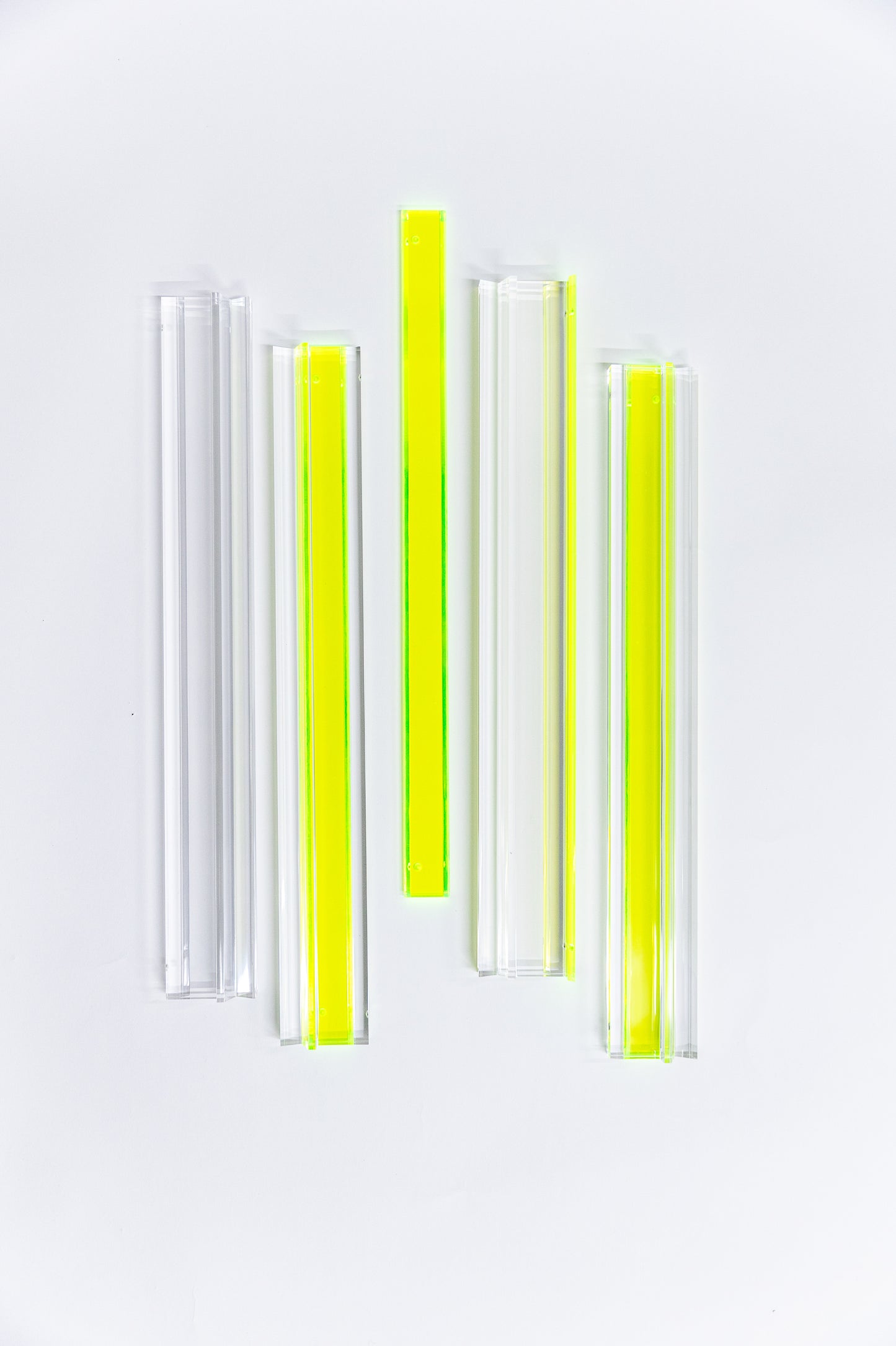 Lucite Mahjong Rack & Pusher Set