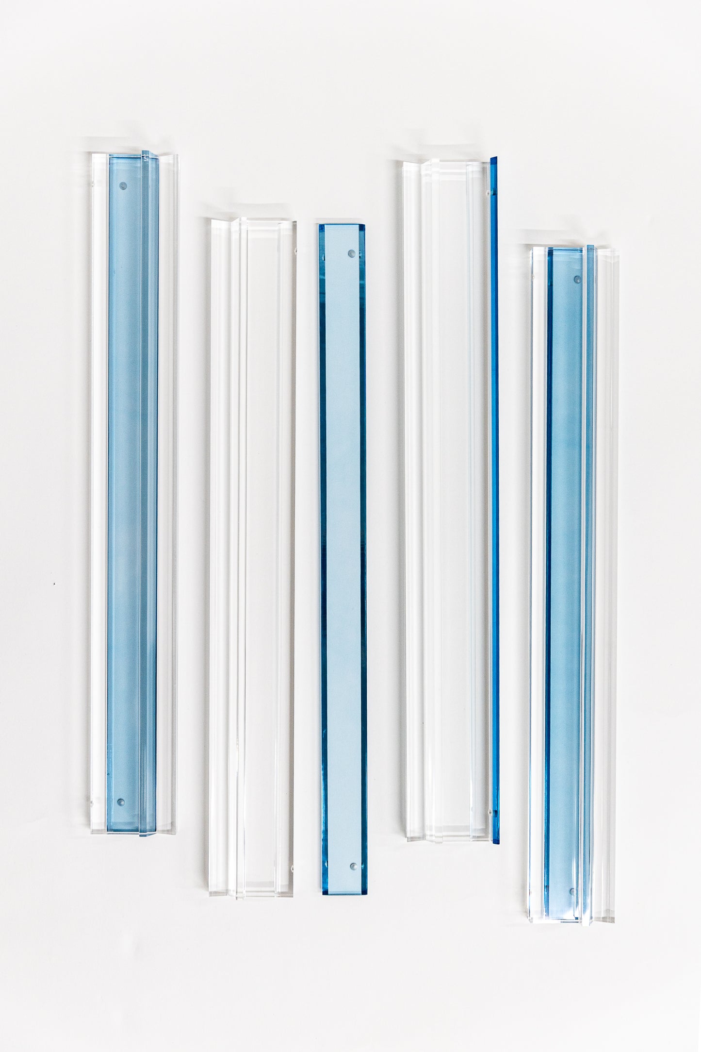 Lucite Mahjong Rack & Pusher Set