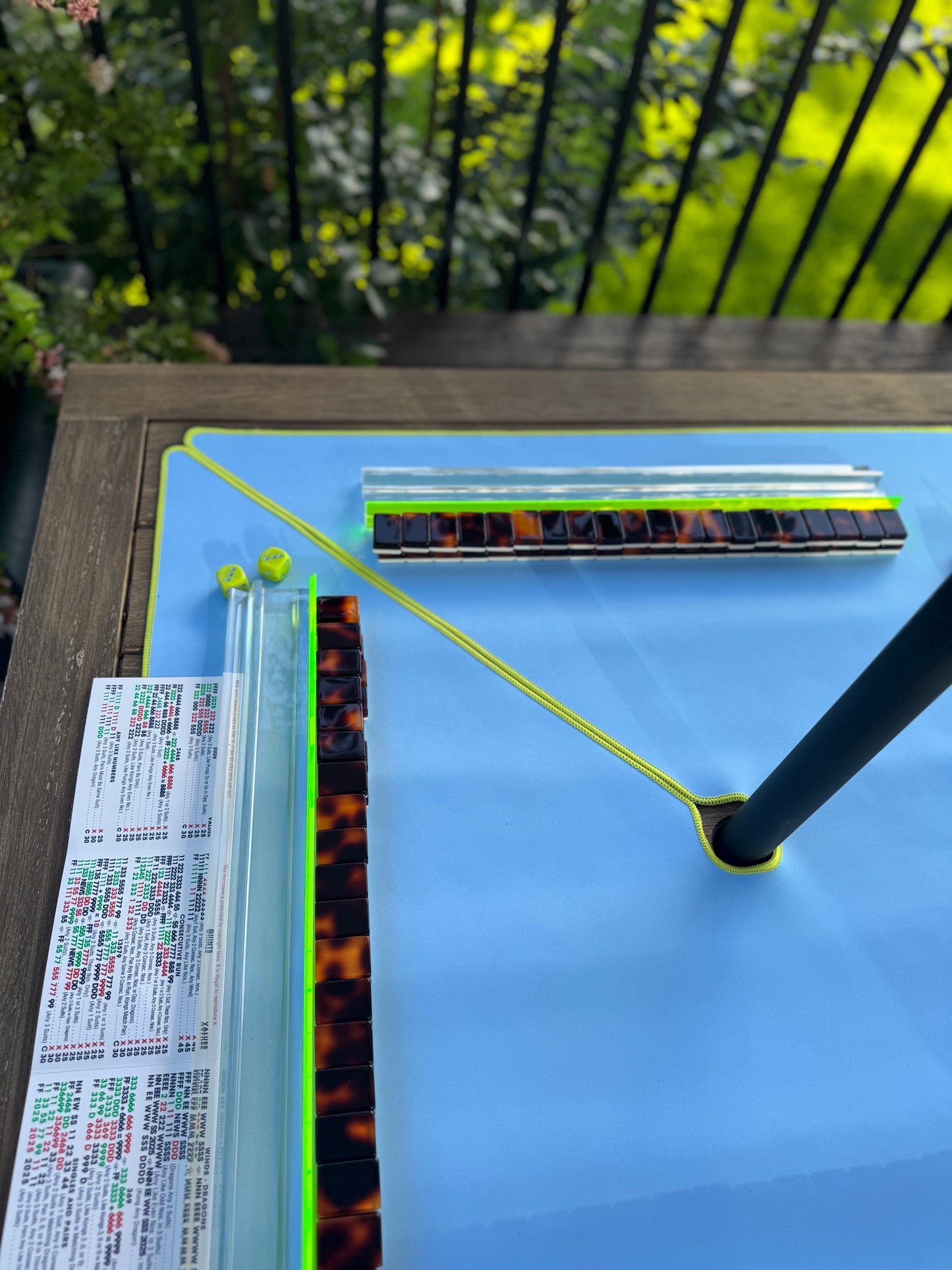 Neoprene Umbrella Mahjong Mat