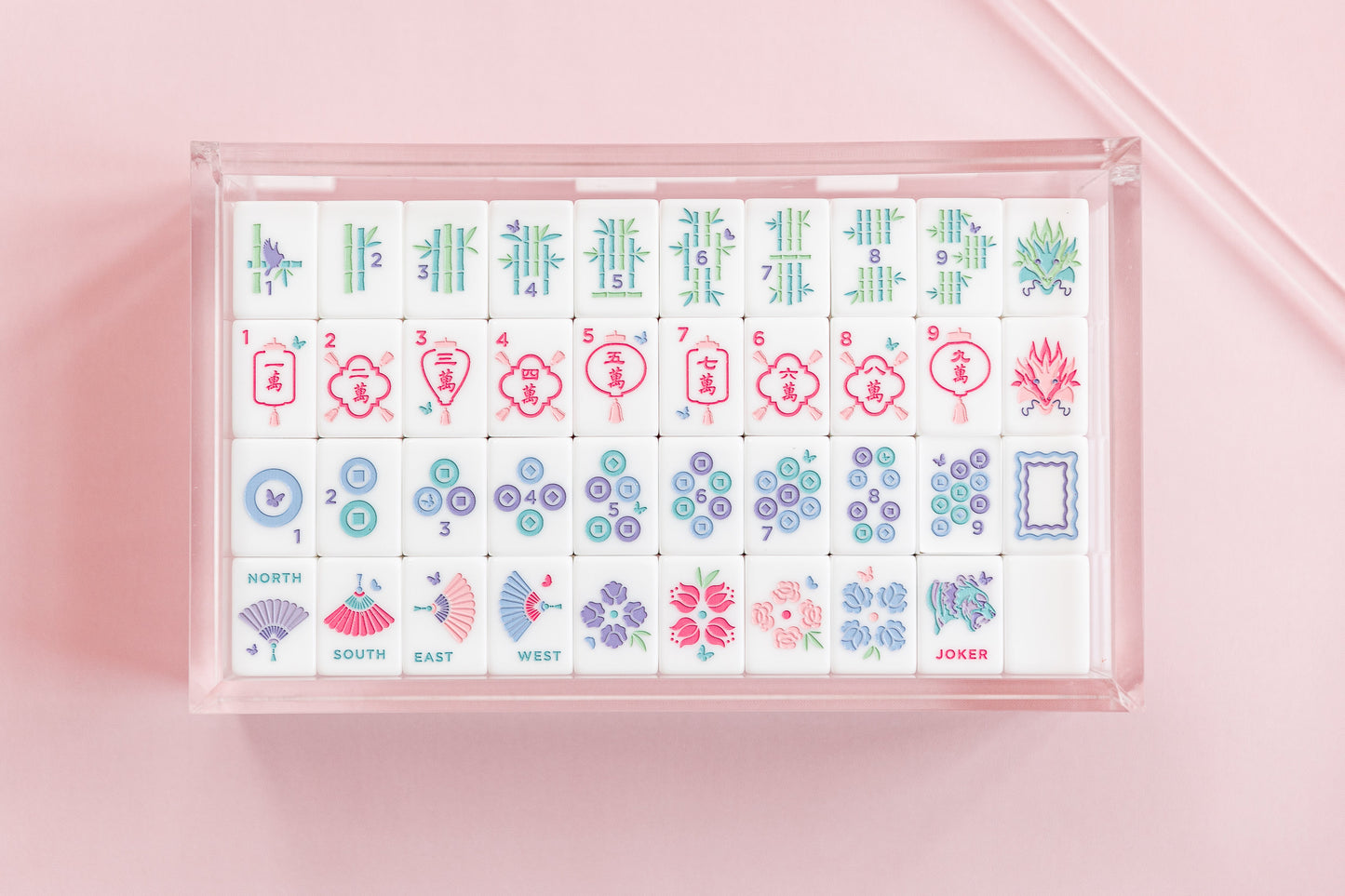 Classic Mahjong Tile Set